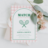 Match Made in Heaven Tennis Brautparty