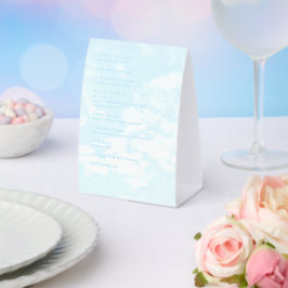 Match Made In Heaven Wedding Menu Tischaufsteller