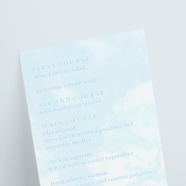 Match Made In Heaven Wedding Menükarte (Von Creator hochgeladen)