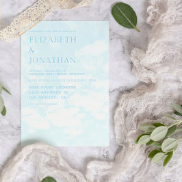 Match Made In Heaven Wedding Reception Einladung