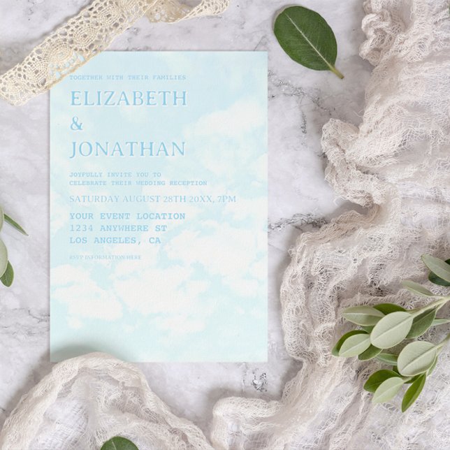 Match Made In Heaven Wedding Reception Einladung (Von Creator hochgeladen)