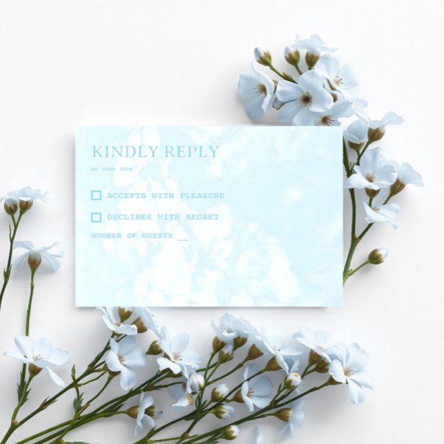 Match Made In Heaven Wedding RSVP Karte (Von Creator hochgeladen)