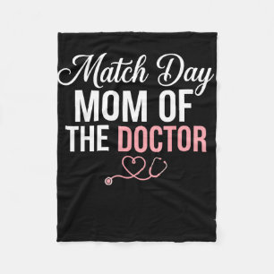 Match-Tag-Mutter des Arzt-Residency-Match-Tages Fleecedecke
