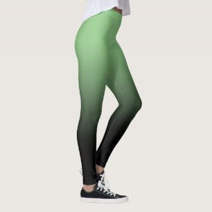 Matcha Black Ombre Leggings