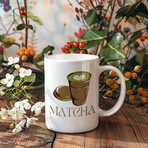 Matcha Boba Tea Kaffeetasse