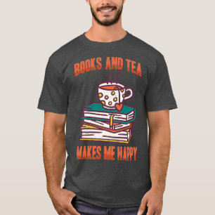 Matcha Books Tea macht mich glücklich 2 T-Shirt