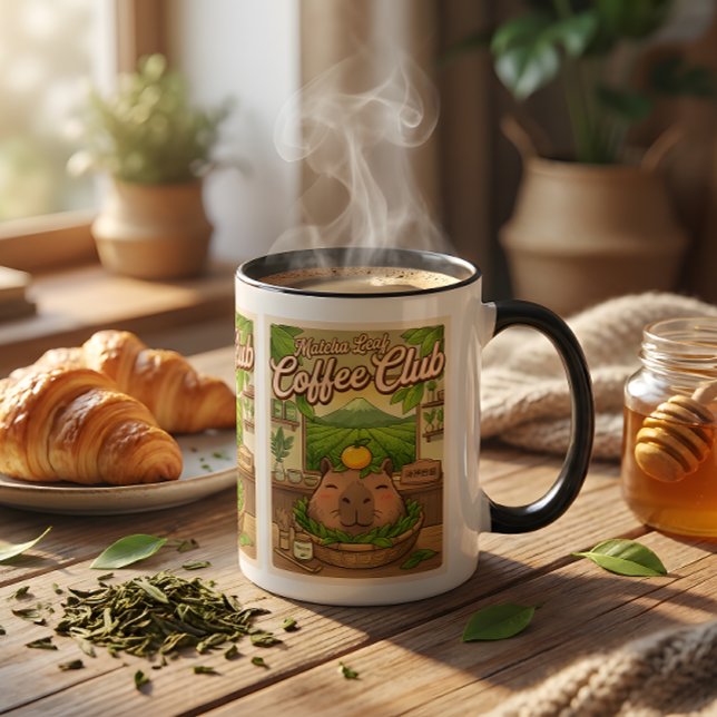 Matcha Capybara Tasse – Cute Kawaii Matcha Tee  (Von Creator hochgeladen)