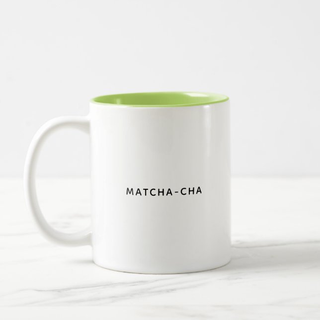 Matcha-Cha Cute et drôle de la Mug de café (Gauche)