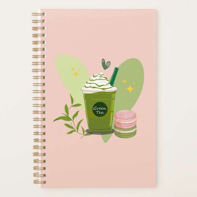 Matcha et Macarons (Devant)