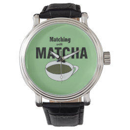 Matcha Green Tea Armbanduhr