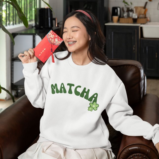 Matcha Green Tea Sweatshirt (Von Creator hochgeladen)