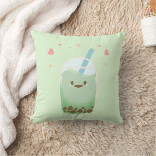 Matcha Green Tee, mit Matcha ist alles besser Kissen