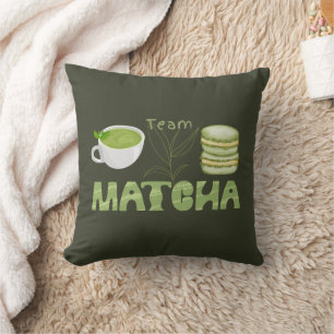 Matcha-Grüntee, Alles ist besser mit Matcha Kissen