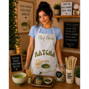 Matcha Grüntee, Beste Tees T-Shirt Schürze