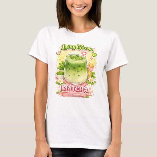 Matcha-Grüntee T-Shirt (Vorderseite)