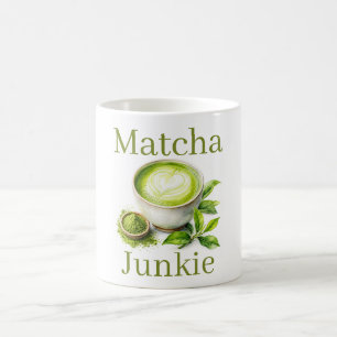 Matcha-Junkie-Kaffeetasse Kaffeetasse