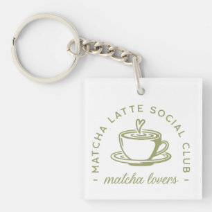 Matcha latte amoureux club fille vert esthétique