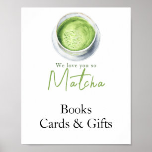Matcha Latte - Bücher, Karten und Geschenke zur Ba Poster