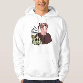 Matcha Latte & Trauriger Kleiner Monster – Ästheti Hoodie