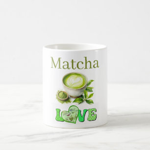 Matcha-Liebe-Kaffeetasse Kaffeetasse