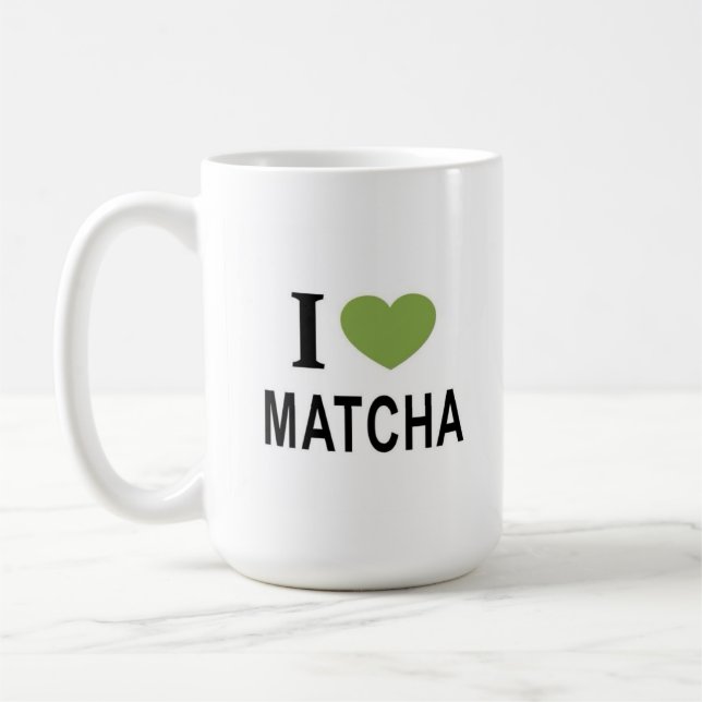 Matcha Lover Mug – Cute Green Tea Aesthetic Cup (Gauche)