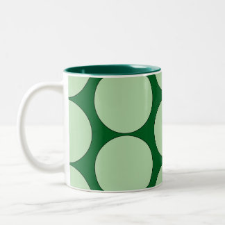 "MATCHA" POP BUBBLE Keramik-Kaffeetasse Zweifarbige Tasse