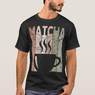 Matcha Vintage Matcha-Tee Retro Espresso Matcha Lo T-Shirt