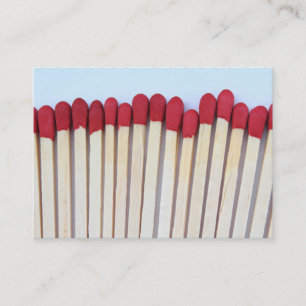 Matches 03 visitenkarte
