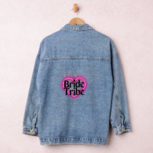 Matching Brautparty Jean Jackets for a Picture P