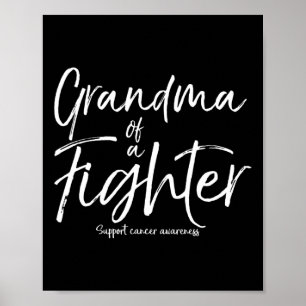 Matching Childhood Cancer Awareness Oma a F Poster