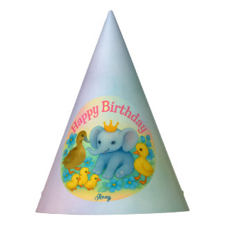 Matching Children's Birthday Party Hats Partyhütchen