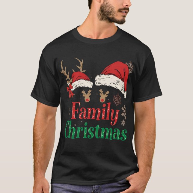 Matching Christmas Family Shirts 2025 | Holiday Ou (Vorderseite)