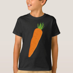 Matching Couple Costume Kid Fun Gemüsekarotte H T-Shirt
