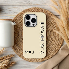 Matching Couple Custom Phone Cases for Newlyweds