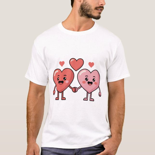 Matching Couple Liebe Shirt (Vorderseite)