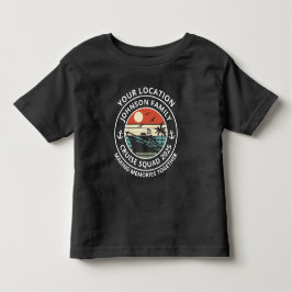 Matching Cruise Trip für benutzerdefinierte Famili Kleinkind T-shirt