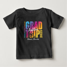 Matching der benutzerdefinierten Abschluss-Trip-Gr Baby T-shirt