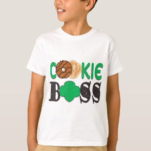 Matching der Scou Cookie Boss Girl Truppenleiter T-Shirt