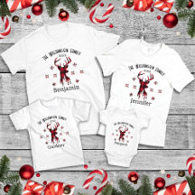 Matching Familienname Datum Weihnachten Buffalo Ka