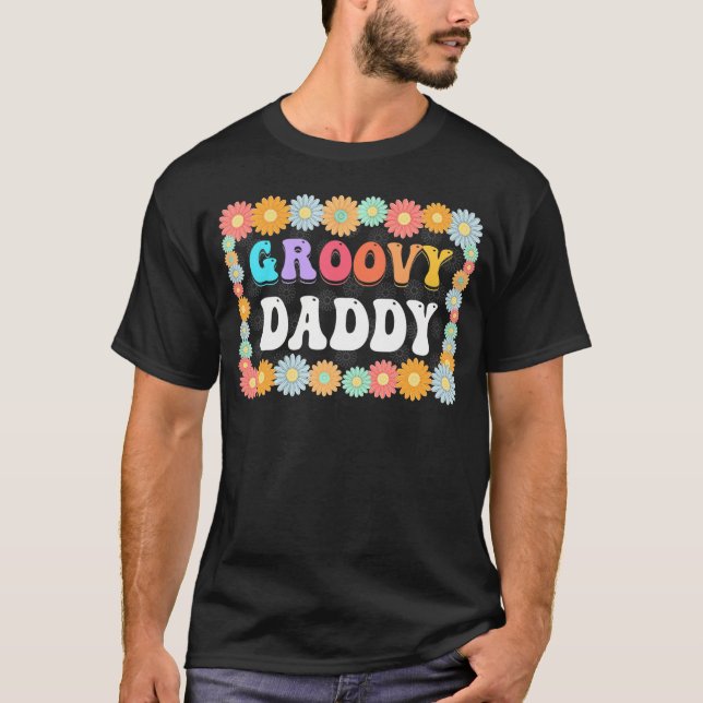 Matching Family 1St Birthday Boho Party Groovy Vat T-Shirt (Vorderseite)