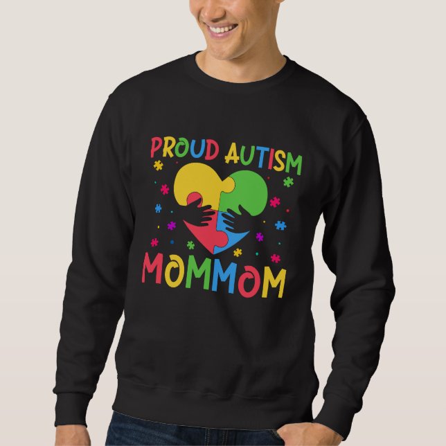 Matching Family Autism Awareness Month Proud Autis Sweatshirt (Vorderseite)