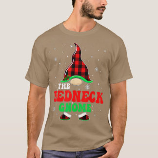 Matching Family Buffalo Kariert den Redneck Gnome  T-Shirt