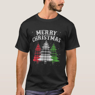 Matching Family Buffalo Karierten Weihnachtsbaum P T-Shirt
