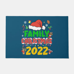 Matching Family Christmas 2022 Team Santa Elf Squa Fußmatte
