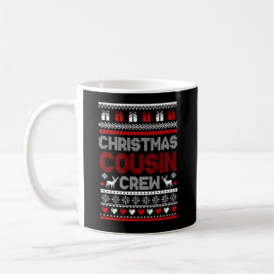 Matching Family Christmas Pajamas Cousin Crew Kaffeetasse