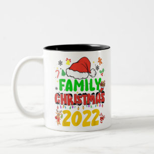 Matching Family Christmas Team Santa Elf Squad Paj Zweifarbige Tasse