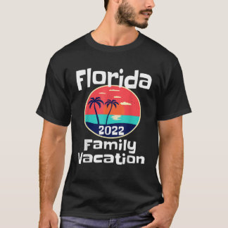 Matching Family Florida Urlaub 2022 Getaway Beac T-Shirt