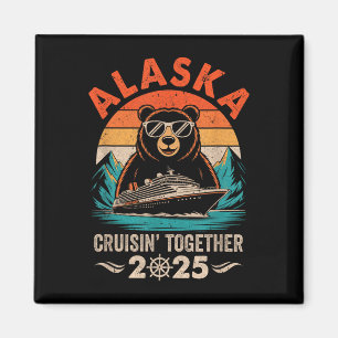 Matching Family Friends and Group Crusin Alaska Cr Magnet