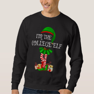 Matching Family Group I ist die Uni Elf Christma Sweatshirt