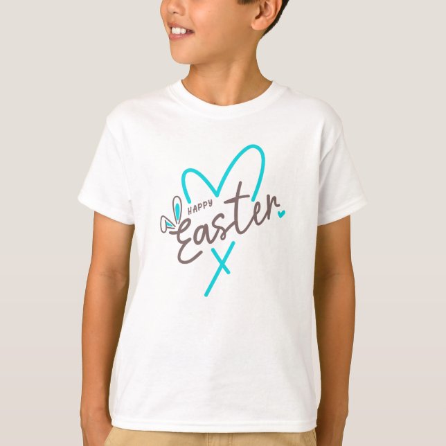 Matching Family Happy Oaster T-Shirt (Vorderseite)